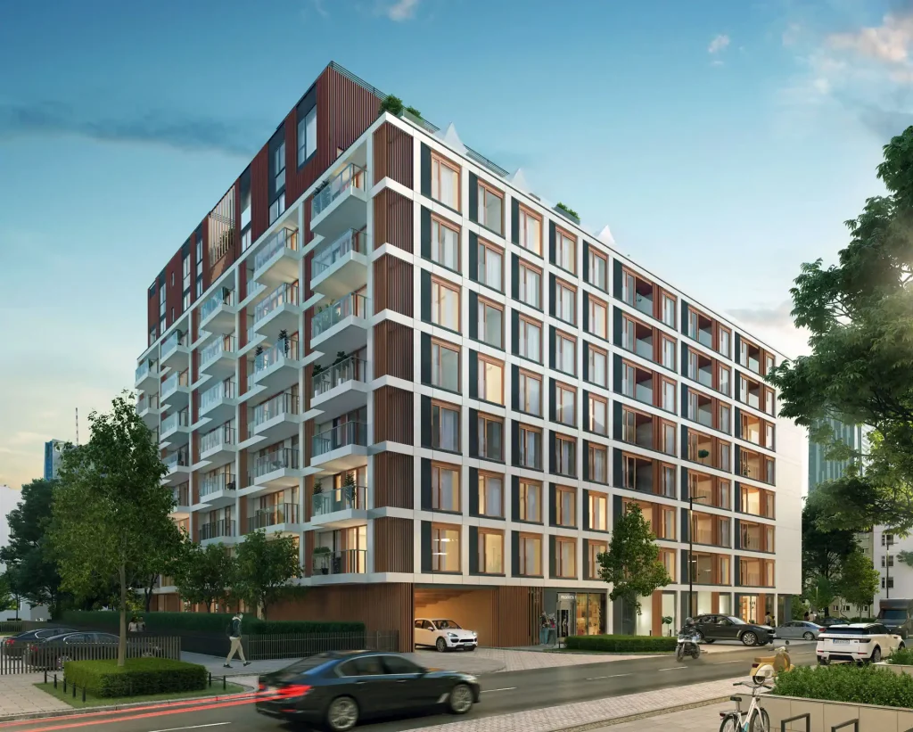 Chmielna DUO Warszawa- wizualizacje : FRAME STUDIO projekt : S.A.M.I ARCHITEKCI , inwestor : BPI REAL ESTATE POLAND