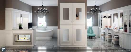 Salon kąpielowy i garderoba