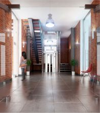 Wizualizacja apartamentu : Koszary w Olsztynie - FRAME STUDIO , projekt GK Dżus
