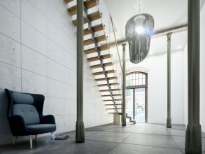 Wizualizacja apartamentu : Koszary w Olsztynie - FRAME STUDIO , projekt GK Dżus