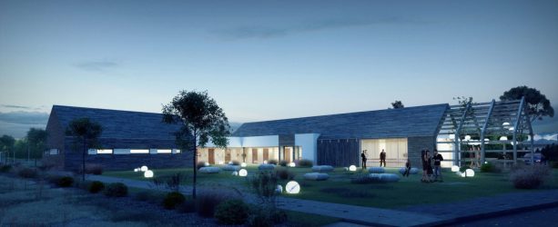 Przedszkole : wizualizacje FRAME STUDIO , projekt arch. D. Urban , arch. A. Kulińska