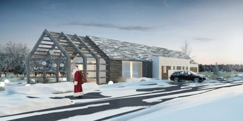 Przedszkole : wizualizacje FRAME STUDIO , projekt arch. D. Urban , arch. A. Kulińska