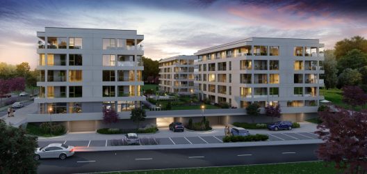Wizualizacja budynku Ełk - Grodzki Development
