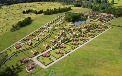 Wizualizacja osiedla na Warmii i Mazurach Wizualizacja osiedla na Warmii i Mazurach